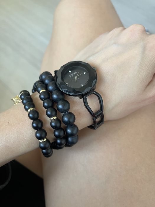 Zegarek Guess damski czarny