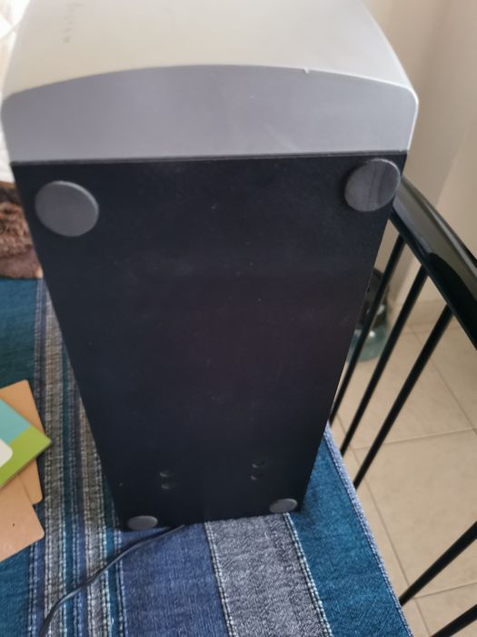 Som, subwoofer, colunas para ligar TV ou outros