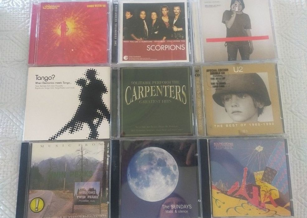 Lote de cds de música