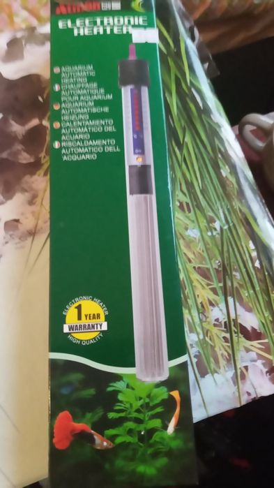 Термометр і фільтр для акваріума