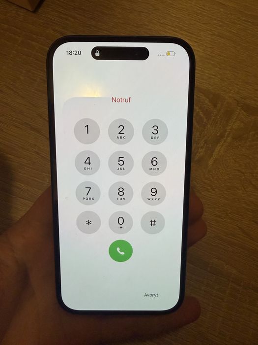 Iphone 15 black заблокований