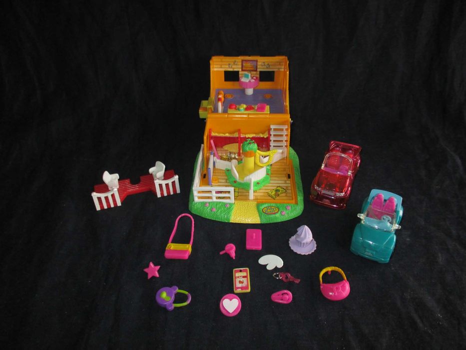 Casa Polly Pocket Pony Ride Carros e acessórios