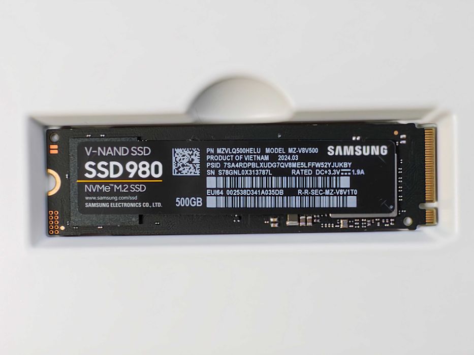 SSD Samsung 980 500GB NVMe M.2