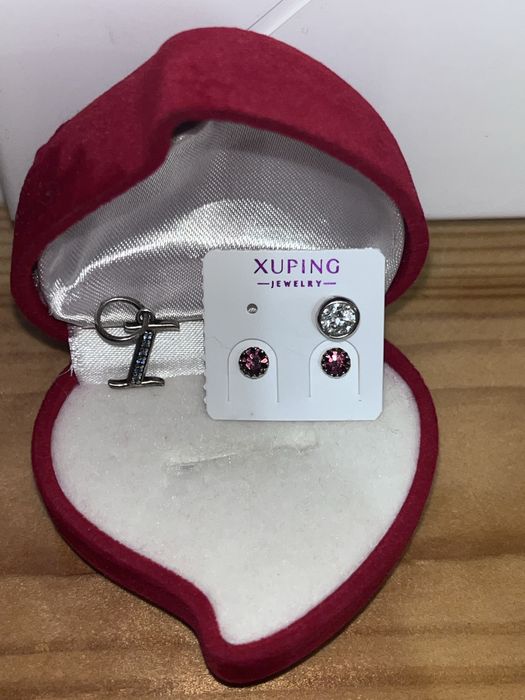 Срібло. Сережки срібні 925 гвоздики, кулончик срібний 925