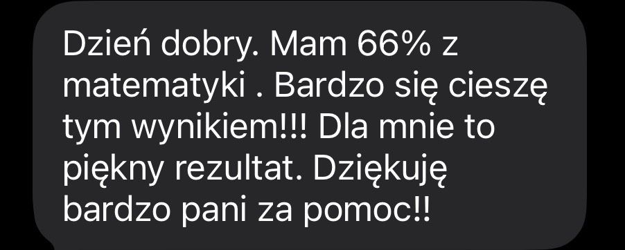 Korepetycje z matematyki, przygotowanie do matury, poprawek