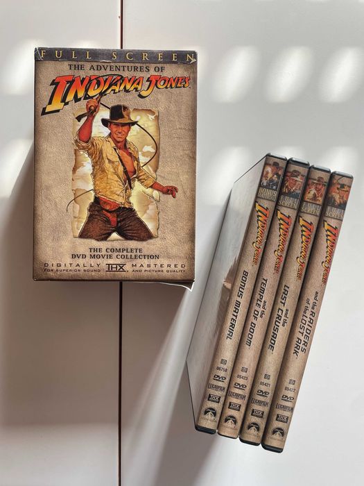 The Adventures of Indiana Jones: The Complete DVD Movie Collection (Full Screen Edition) [DVD]