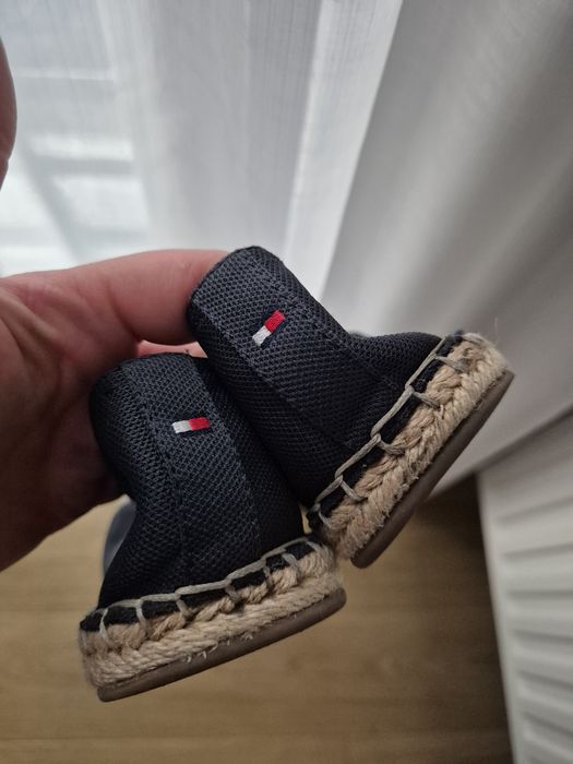 Espadryle tommy hilfiger 37 granat