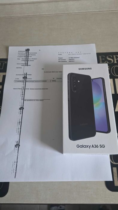 SAMSUNG A36 5G NOWY NIEUZYWANY Euro-Net gwar.producenta 24M!BEZ BLOKAD !komplet