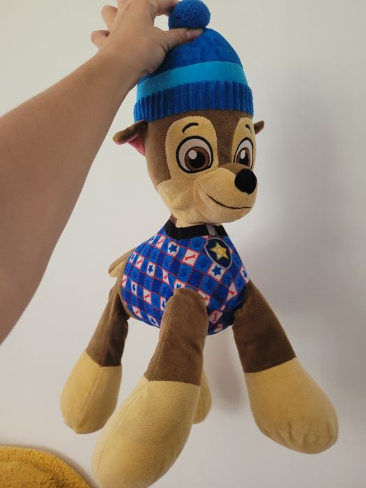 Psi patrol chase pluszowy 50 cm. Paw patrol nickelodeon