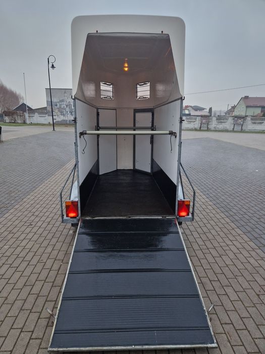Przyczepa konna dla koni 1,5 konia Wesco 1300DMC  2003r JAK NOWA !!!