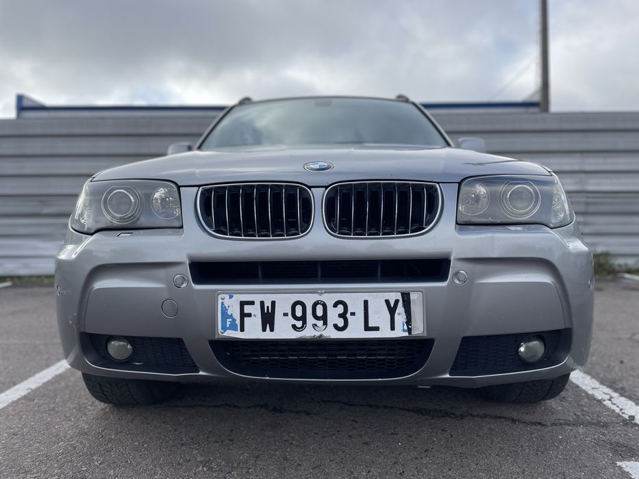 Задній М Sport бампер Bmw X3 E83 SILBERGRAU METALLIC A08/07