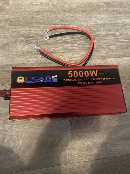 Мощный инвертор OLSAG 5000W 12V-220V (Преобразователь напряжения