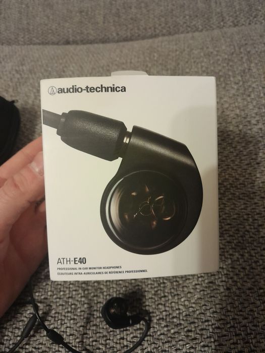 Słuchawki Audio-Technika ATH-E40 monitory idealne na scenę!