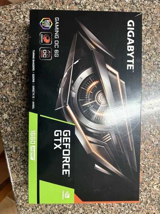 Placa Gráfica Gigabyte GTX 1660 Super Gaming OC (6GB).
