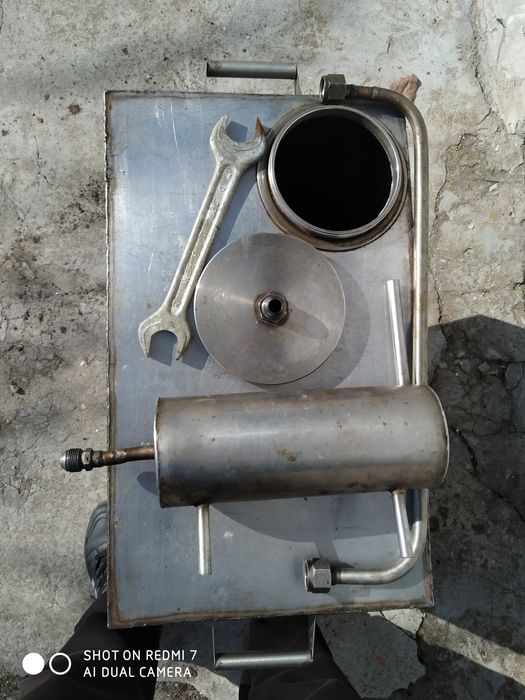 Дистилятор із нержавіючої сталі