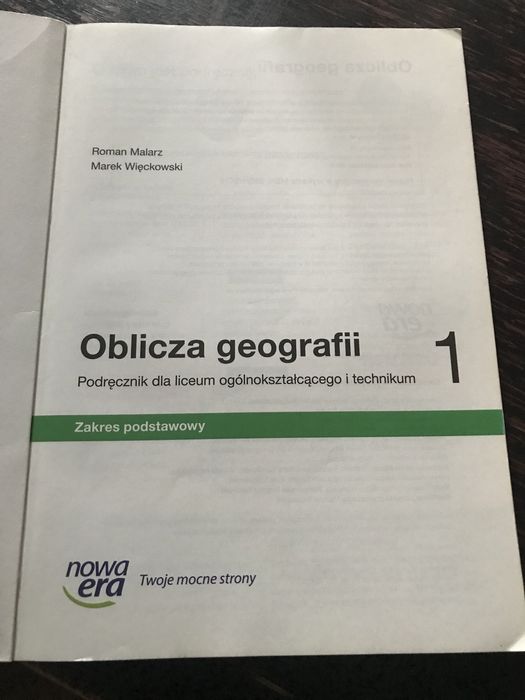 Oblicza geografii 1 zakres podstawowy