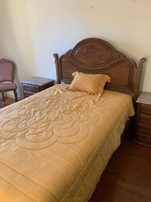 Quarto completo madeira maciça