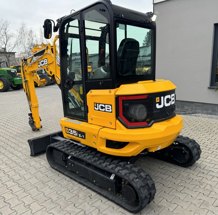 Minikoparka JCB 35Z-1 2022r, 820h, CAT, Takeuchi, Kubota