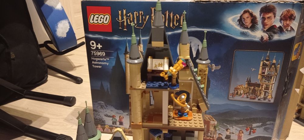 LEGO wieża astronomiczna w hogwarcie