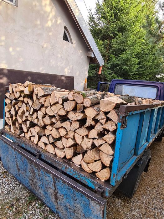 Drewno Kominkowe Opałowe - UKŁADANE METRY