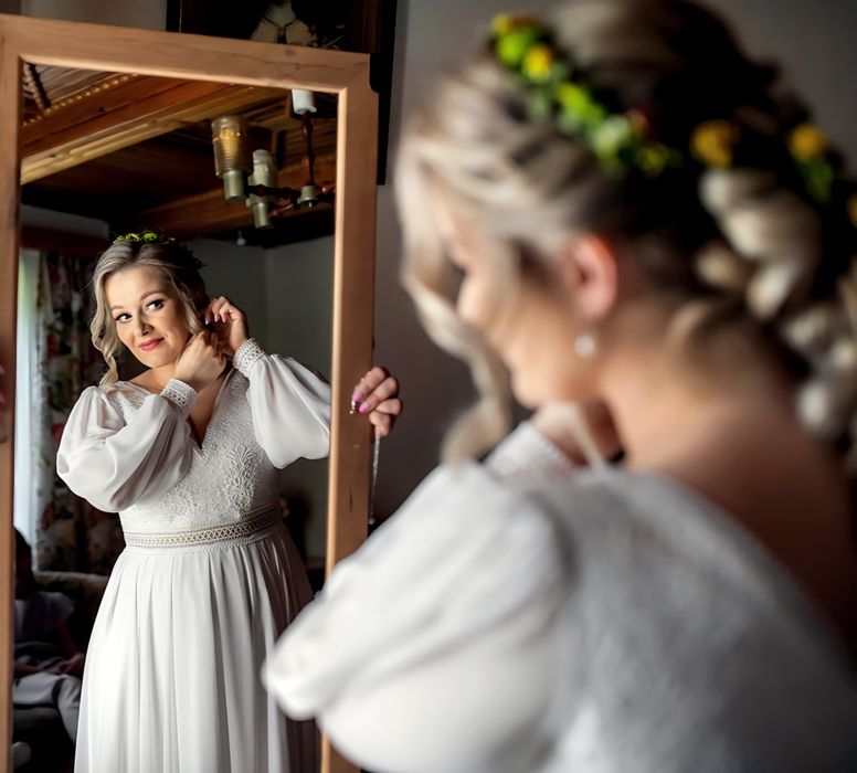 Suknia ślubna w stylu Boho