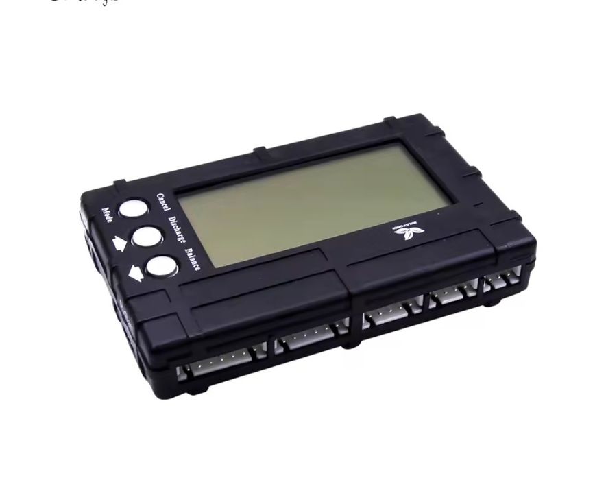 3-в-1 Балансир / Тестер / Розрядник Li-Po 2–6S, Вимірювання напруги,