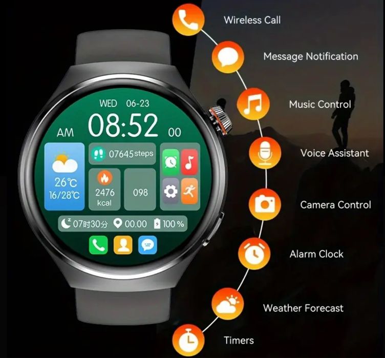 SmartWatch Compativel com IOS e Android