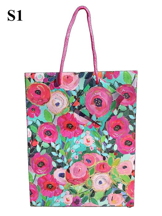 NOWA Torba torebka prezentowa mała S - RÓŻNE WZORY