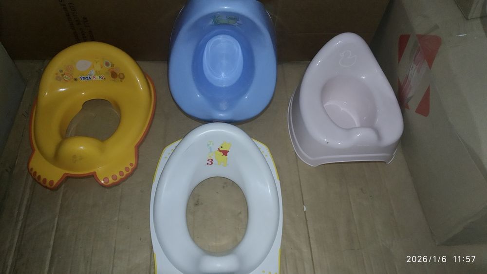 Горщик дитячий, детское сиденье, крышка для унитаза
