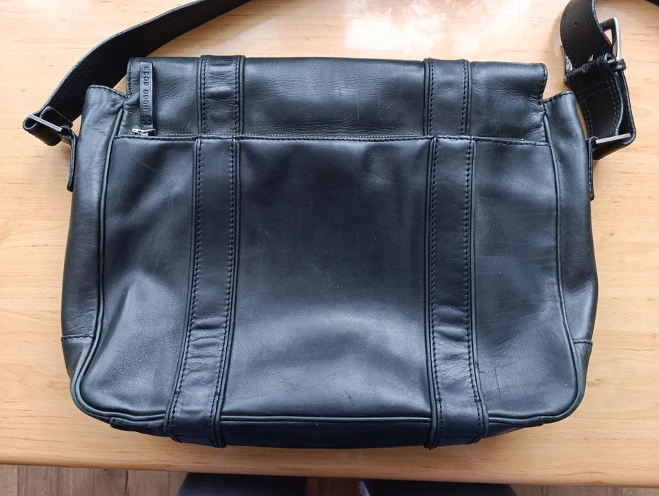 Torba skórzana Hugo Boss