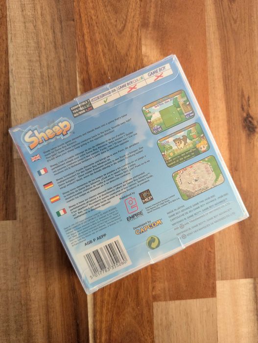 Sheep GBA BOX Oryginał + Instrukcja Rzadka Gra