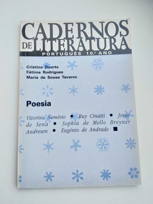 Cadernos de Literatura 10° Ano - poesias e textos de teatro