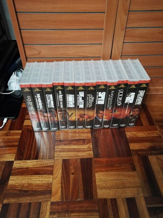 007 filmes diversos vhs