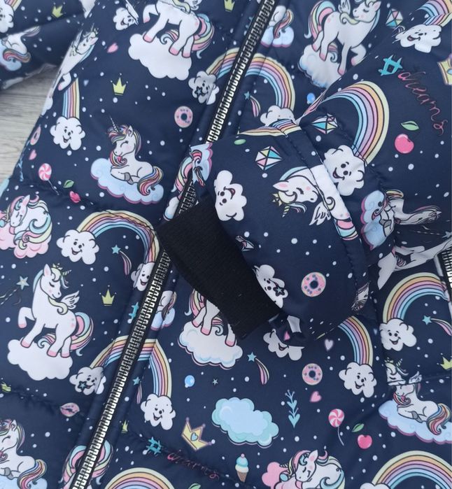 Зимова куртка пуховик 116, 122