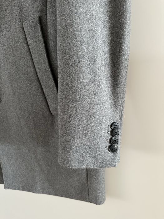 Sobretudo Clássico Cinza