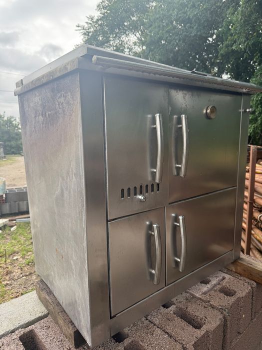 Fogão e forno a lenha