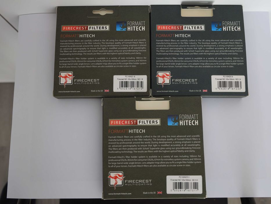 Filtros ND Formatt Hitech 100mm