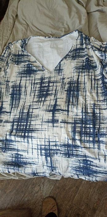 Женские летние футболки большого размера