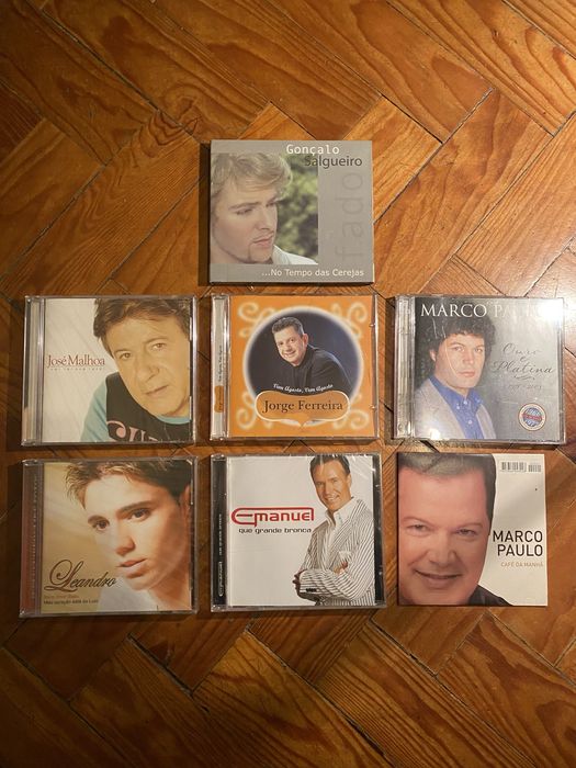 Vários cds de musica portuguesa