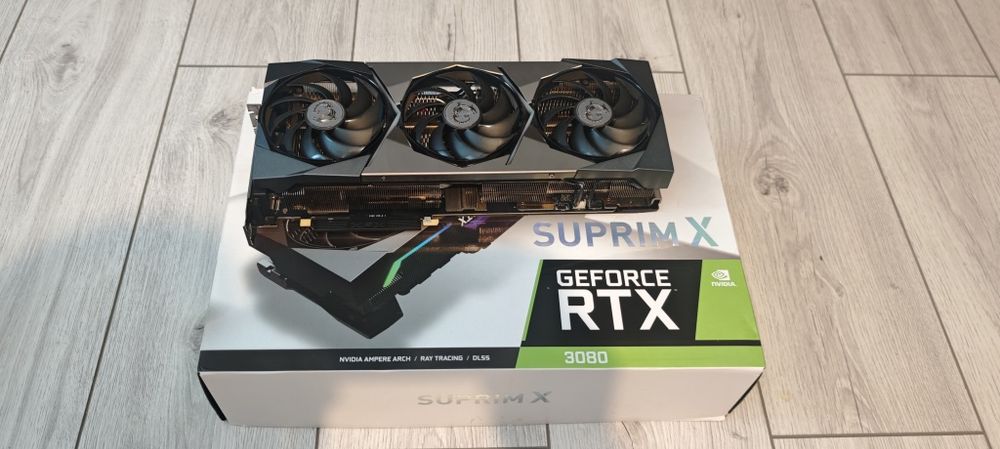 Karta graficzna GeForce RTX 3080 SUPRIM X 10GB GDDR6X