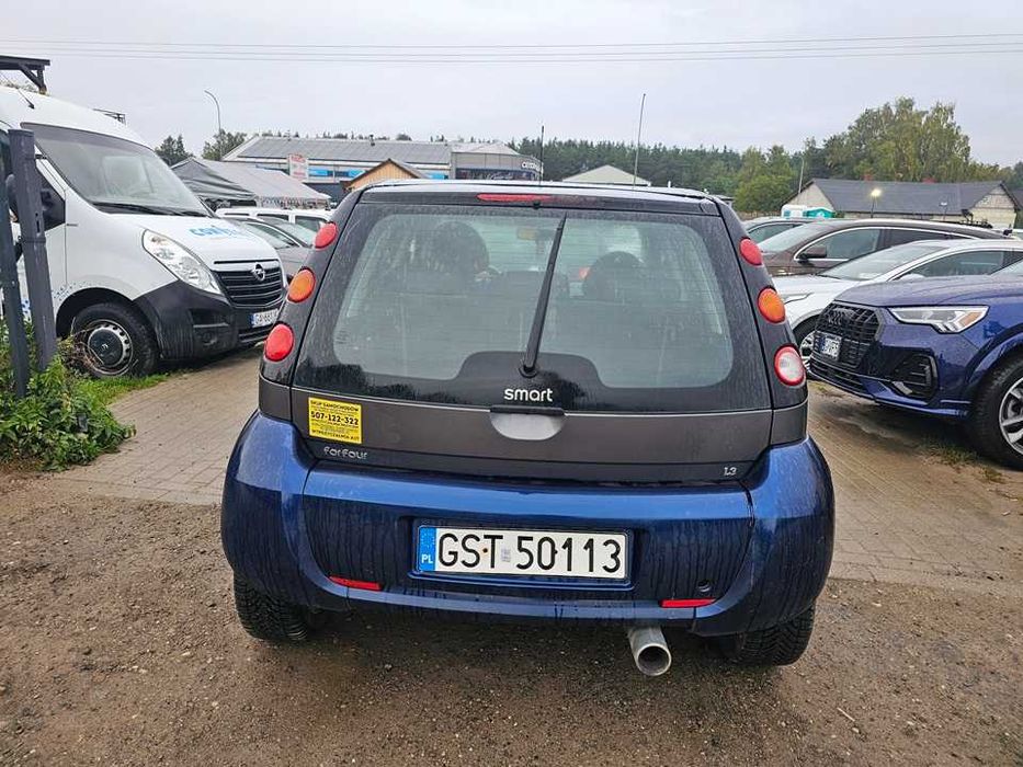 Smart ForFour 2004r/1.3benzyna/95KM/opłaty aktualne/klimatyzacja