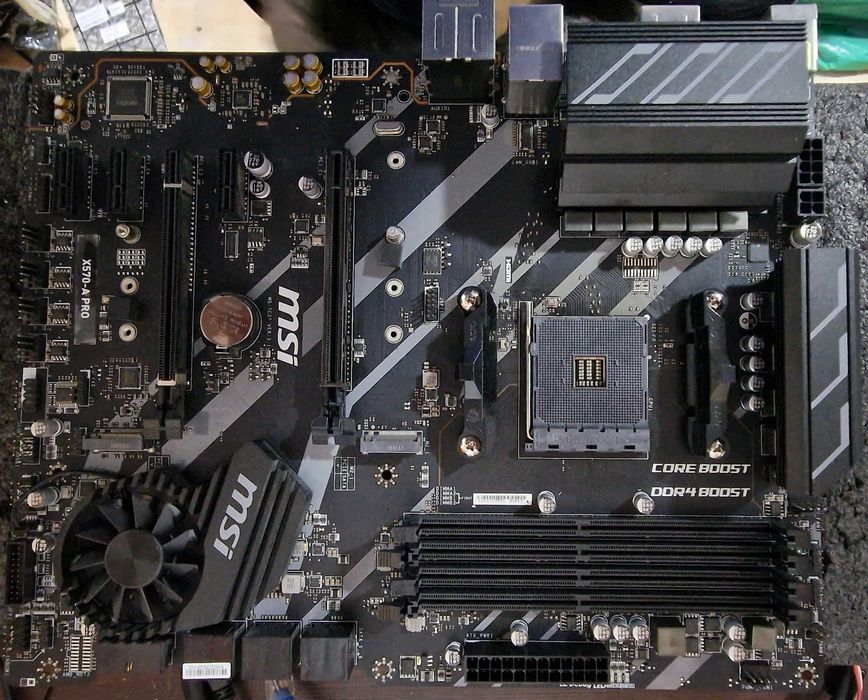 Материнка AM4, MSI X570-A PRO (X570 Chipset) по цене B550