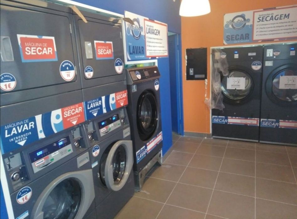 Self service lavandaria low cost Líder em Portugal