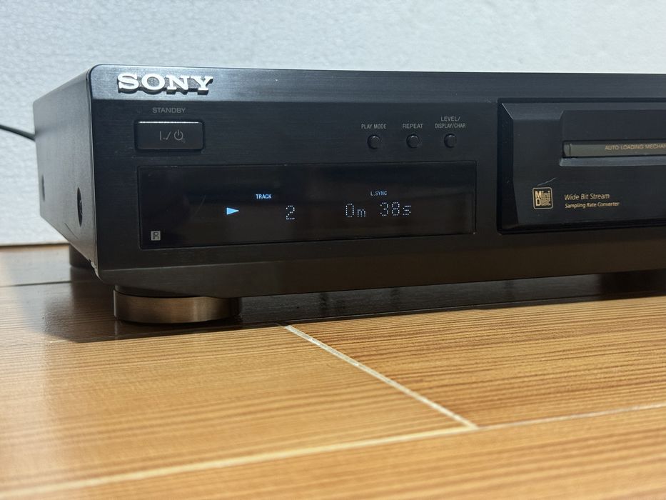 Leitor/Gravador Sony Mini Disc