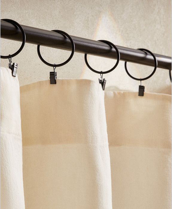 Large Curtain Ring (Pack of 20) Zara Home, New64740794249474120