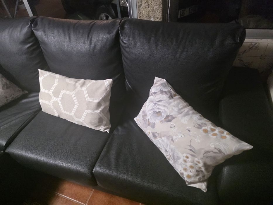 Sofá 3 lugares c/ chaise long