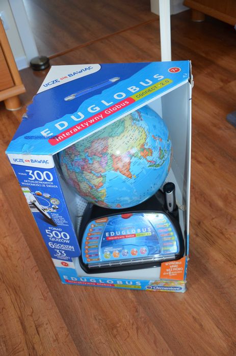 Clementoni Eduglobus Digital ziemia planeta globus interaktywny Connect 2.0