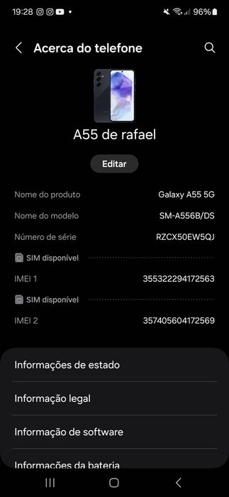 Vendo Samsung A55