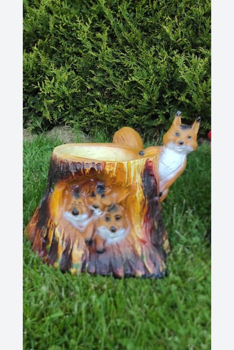 Donica z żywicy Wiewiórki