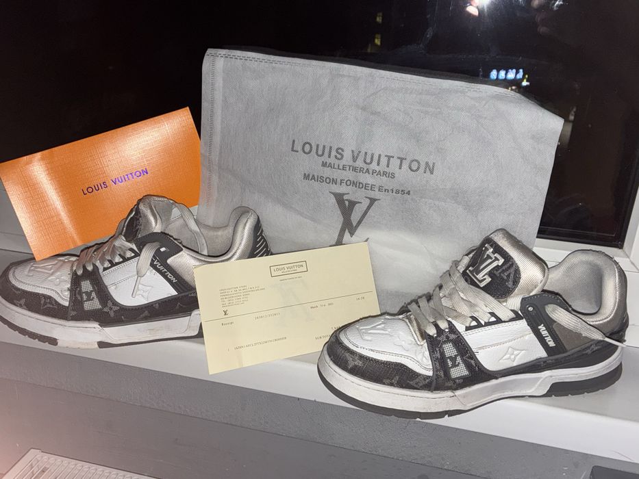 Buty lv trainer Grey